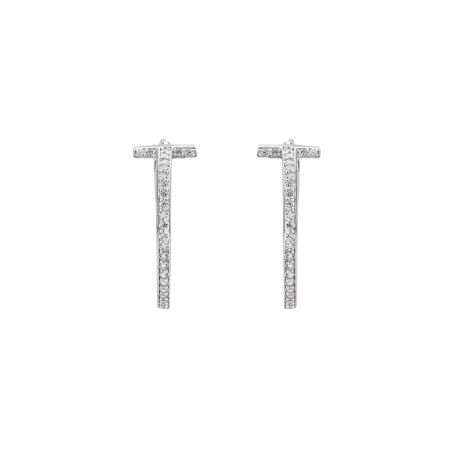 Pendientes Itemporality Plata Aro T Y Circonitas SEA-101-376-UU