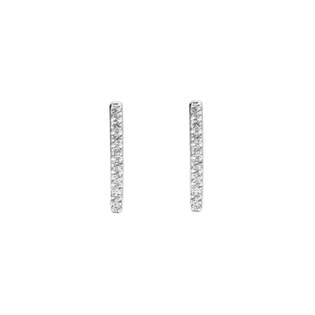 Pendientes Itemporality Aro Cuadrado Y Circonitas SEA-101-381-UU