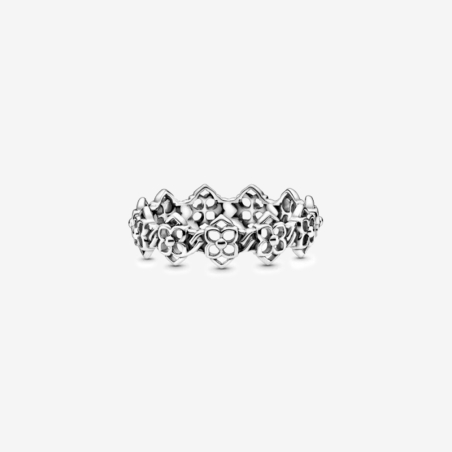 Anillo Pandora Banda Pétalos De Rosa 199401C00