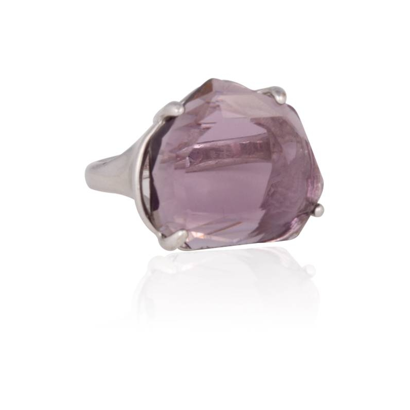 Anillo "Tint" Plata de ley piedra verde