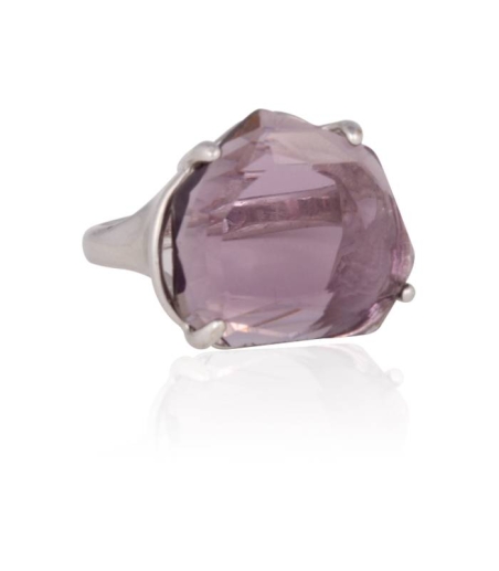 Anillo "Tint" Plata de ley piedra verde