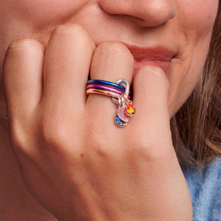 Anillo Pandora ME Morado Eléctrico 199655C01