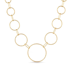Collar Itemporality Plata Eslabones Redondos SNL-200-104-UU
