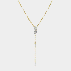 Collar Itemporality Plata Baño Oro Y Circonitas SNL-201-153-UU