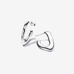 Pendientes Pandora Aros Abiertos Orgánicos 293290C00