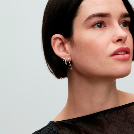 Pendientes Pandora Aros Abiertos Orgánicos 293290C00