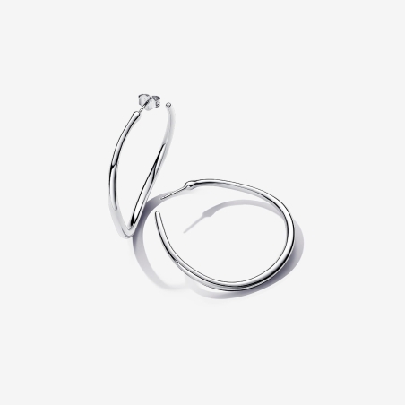 Pendientes Pandora Aros Abiertos Plata 293299C00