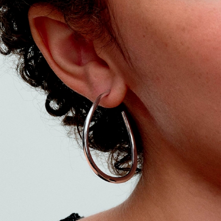 Pendientes Pandora Aros Abiertos Plata 293299C00