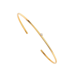 Pulsera Itemporality Plata Baño Oro Abierta SBR-201-001-UU