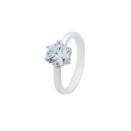 Anillo Itemporality Plata Y Circonita SRN-101-088-16
