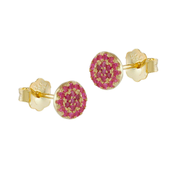 Pendientes Itemporality Circonitas Rubí SEA-205-150-UU