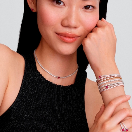 Collar Pandora Choker Halo Corazón 393549C01-40