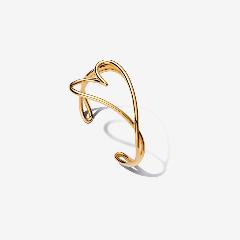Pulsera Pandora Rígida Corazón 563808C00
