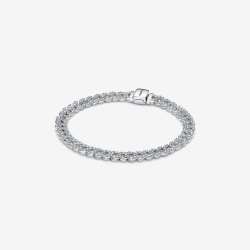Pulsera Pandora Cadena Cubana Pavé 593008C01