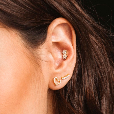 Pendientes Itemporality Flores Y Circonitas SEA-201-228-UU