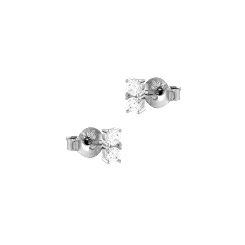 Pendientes Itemporality Plata Doble Circonita SEA-101-242-UU