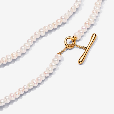 Collar Pandora Perlas Cierre T 363297C01-45