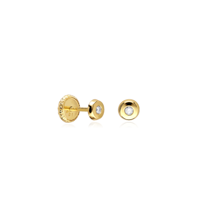 Pendientes bebé Chatón Diamantes