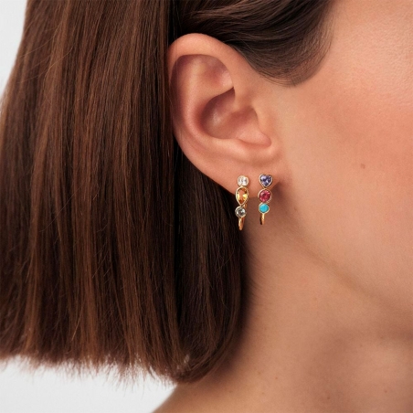 Pendientes Agatha Paris Multicolor 2380605-256-TU