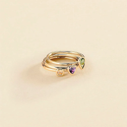 Anillo Agatha Paris Múltiple Multicolor 2280075-256-54