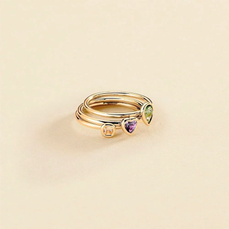 Anillo Agatha Paris Múltiple Multicolor 2280075-256-54