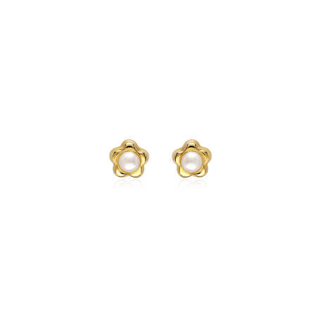 Pendientes Oro 18k y perlas cultivadas "Florencia"