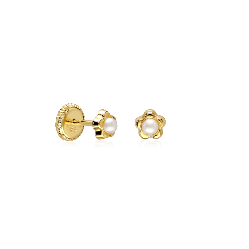 Pendientes Oro 18k y perlas cultivadas "Florencia"