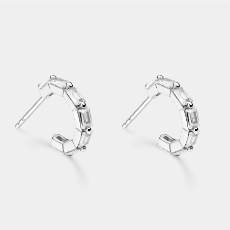 Pendientes Itemporality Plata Criollas Circonitas SEA-101-358-UU