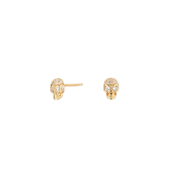 Pendientes Itemporality  Calavera Y Circonitas SEA-201-056-01