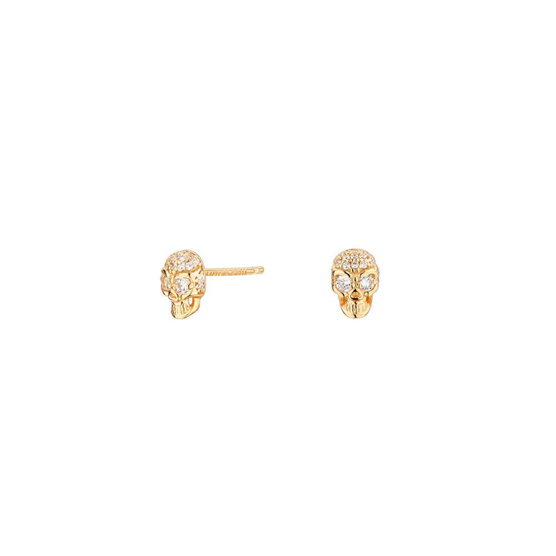 Pendientes Itemporality  Calavera Y Circonitas SEA-201-056-01