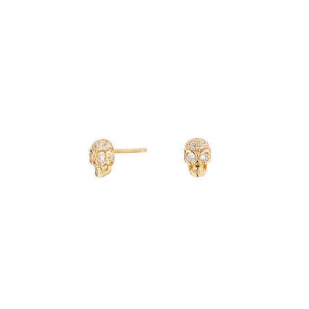 Pendientes Itemporality  Calavera Y Circonitas SEA-201-056-01