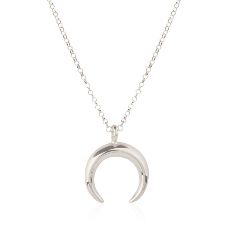 Colgante "Moon" plata de ley grande Colgante "Moon" plata de ley grande