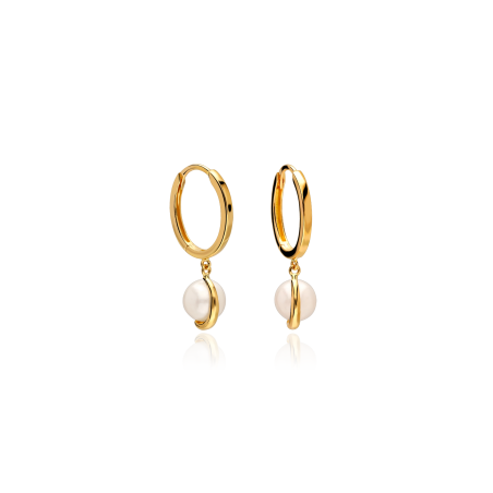 Pendientes Oro 18k y perlas cultivadas "Lady"