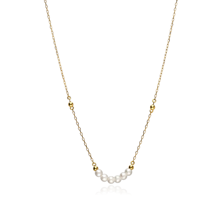 Gargantilla Oro 18k y perlas cultivadas "Ariela"
