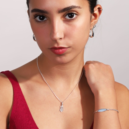 Colgante Cruz Plata De Ley 13mm "Caravaca"