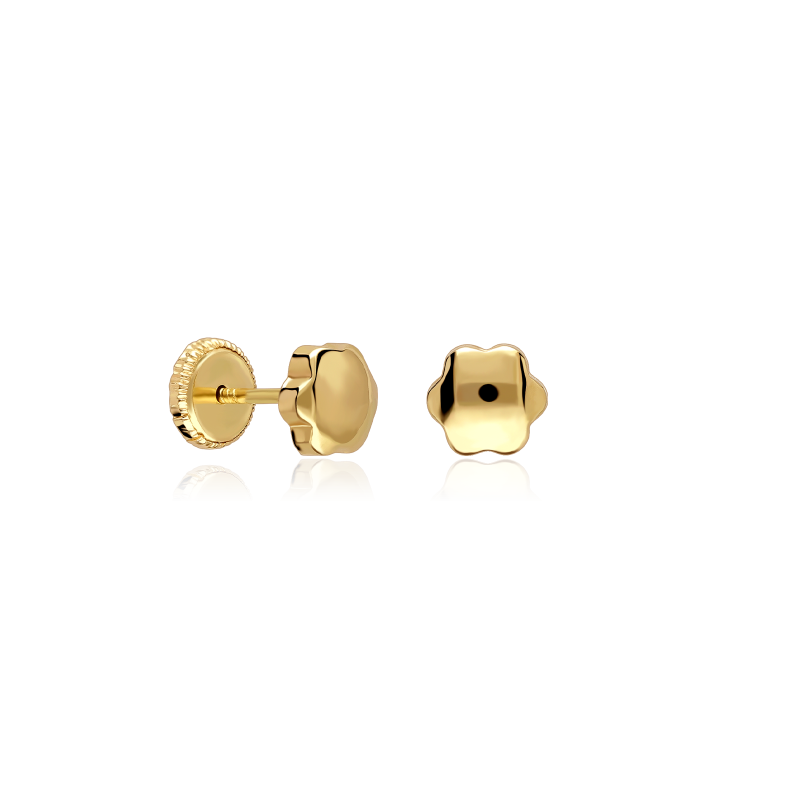 Pendientes Oro 18k "Flora"