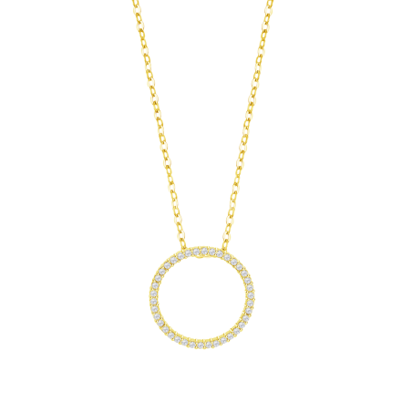 Collar Lotus Silver y circonitas LP3671-1/3