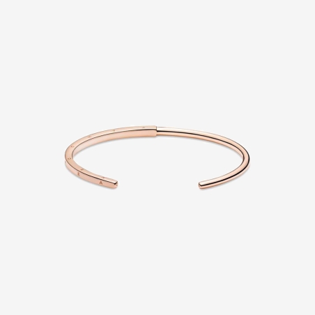 Pulsera Pandora Rígida Rose Signature I-D 589493C00