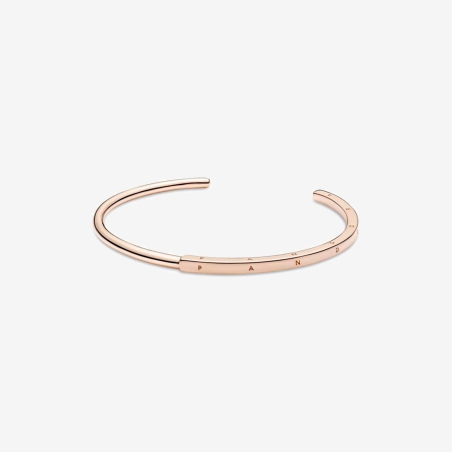 Pulsera Pandora Rígida Rose Signature I-D 589493C00