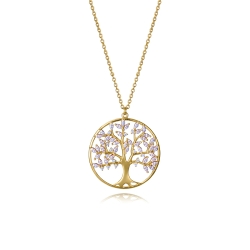 Collar Viceroy Plata Baño Oro Árbol De La Vida 9148C100-30