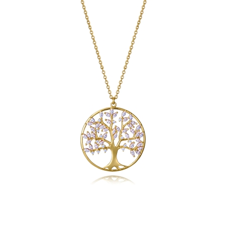 Collar Viceroy Plata Baño Oro Árbol De La Vida 9148C100-30 Collar Viceroy Plata Baño Oro Árbol De La Vida 9148C100-30