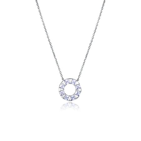Collar Viceroy Plata Aro Con Circonitas 2312C000-30
