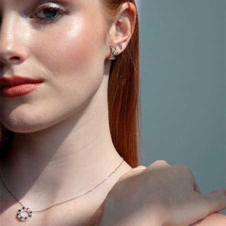 Collar Viceroy Plata Aro Con Circonitas 2312C000-30