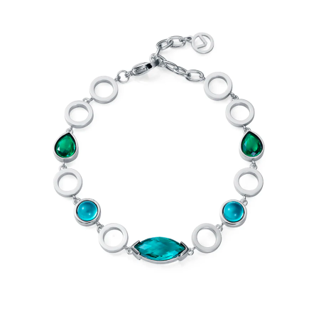 Pulsera Viceroy Acero y cristales 14323P01000