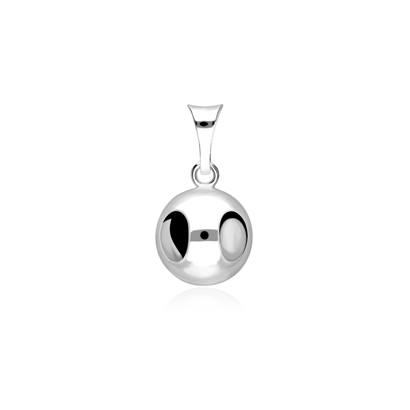 Colgante Plata primera ley 14mm "Llamador de ángel"