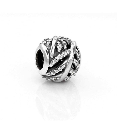 Charm Pandora Micro Pavé Pluma 791186CZ