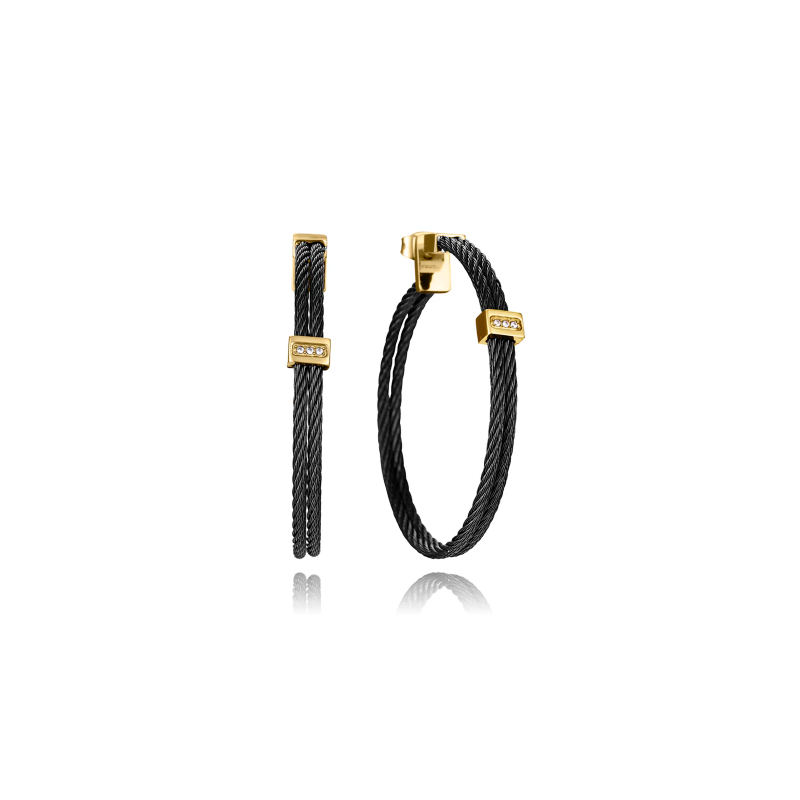 Pendientes Viceroy Acero y circonitas 15194E01010
