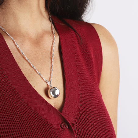 Colgante Plata primera ley 20mm "Llamador de ángel"