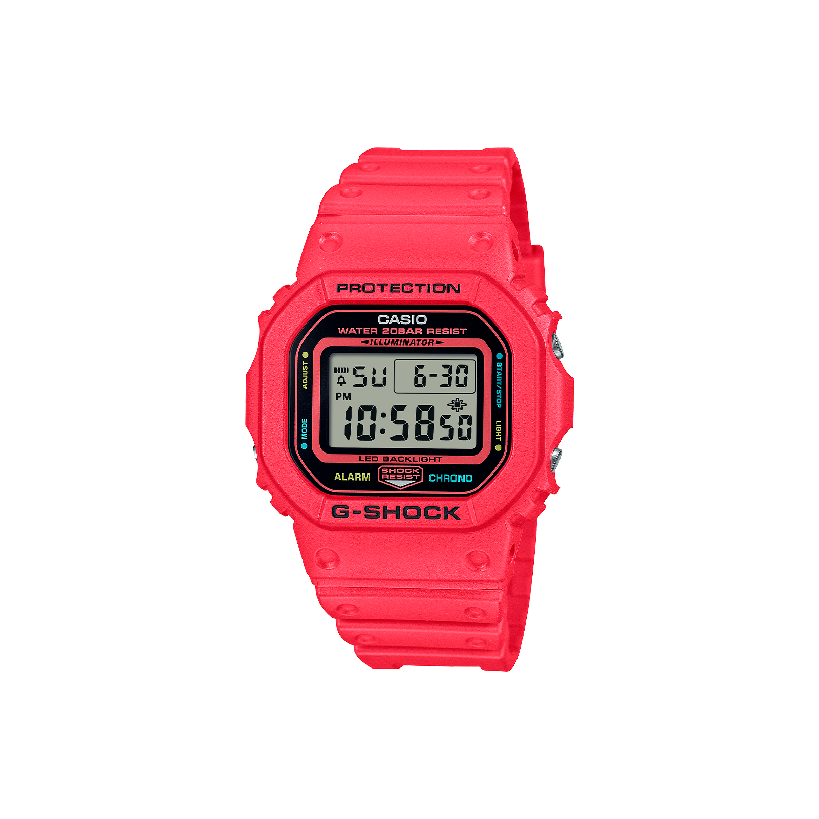 Reloj Casio G-Shock Rojo DW-5600EP-4ER - Joyerías Sánchez