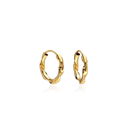 Pendientes Aro Oro 18k "Rizo"